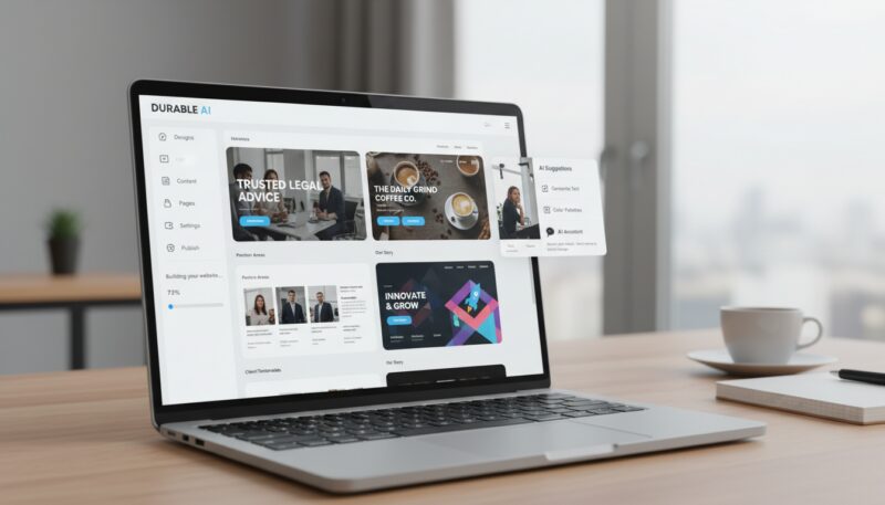 Durable AI website builder Durable AI website builder